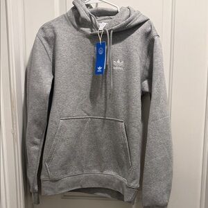 NWT Adidas Men's Classic Gray Hoodie